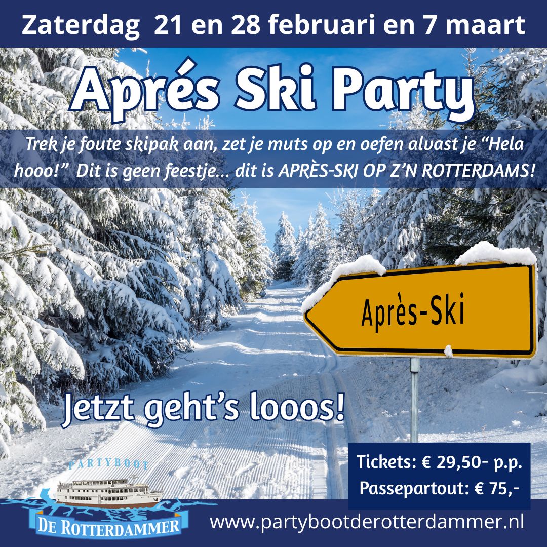 Apré-Ski Party zaterdag 7 maart